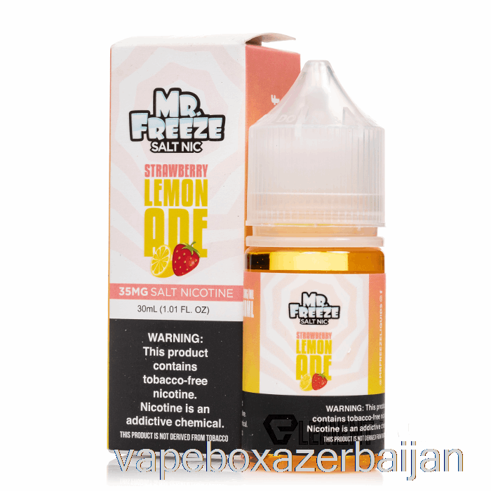E-Juice Vape Strawberry Lemonade - Mr Freeze Salts - 30mL 50mg